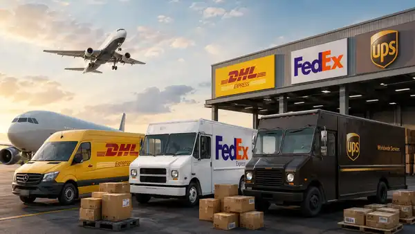 DIFF DHL, UPS Y FEDEX