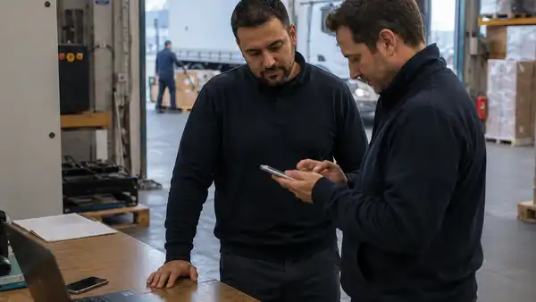 Imagen de un equipo preparando pedidos en un almacén logístico, representando la externalización de la logística y la gestión eficiente de envíos para ecommerce.
