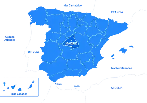 Mapa Madrid