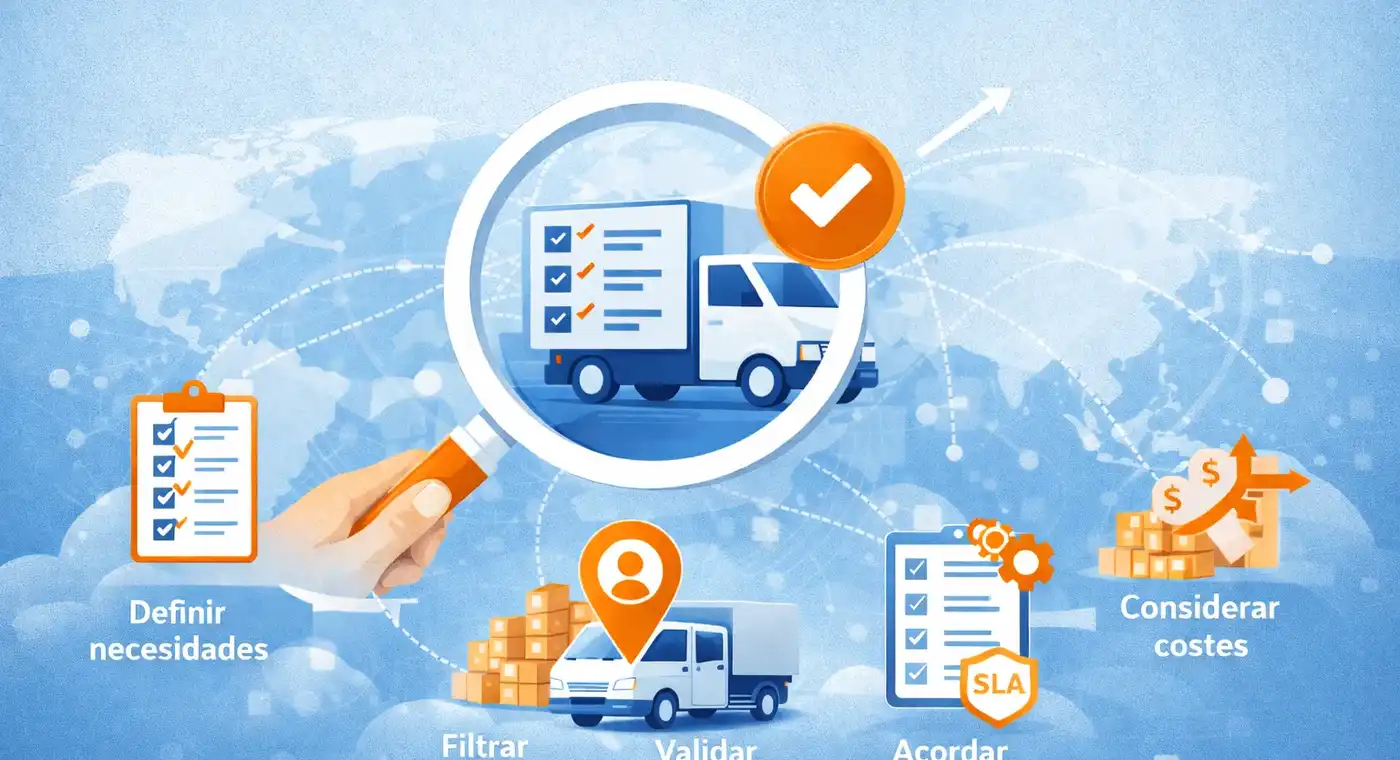 Imagen de criterios para elegir una empresa logística