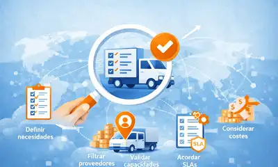 Imagen de criterios para elegir una empresa logística