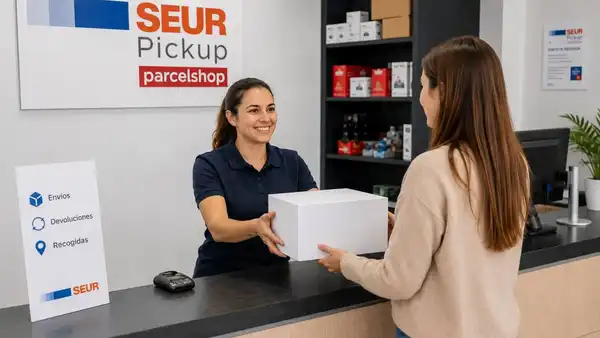 Entrega, paquete, SEUR