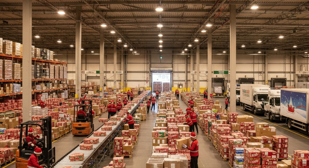 logistica en navidad