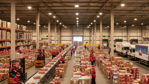 logistica en navidad