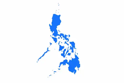 mapa de filipinas