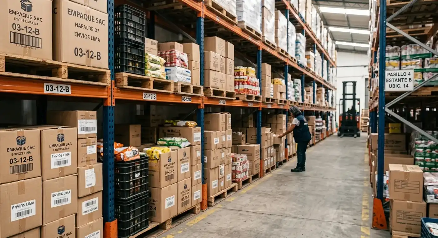 Proceso logístico de un ecommerce, del stock a las devoluciones